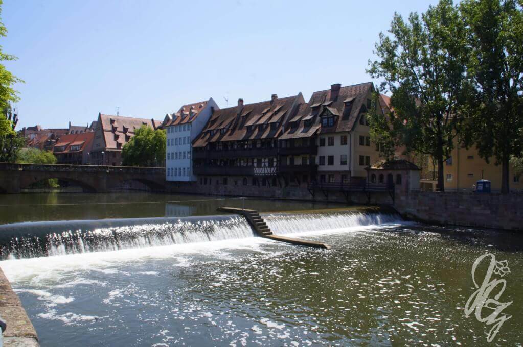 River Pegnitz in Nuremberg