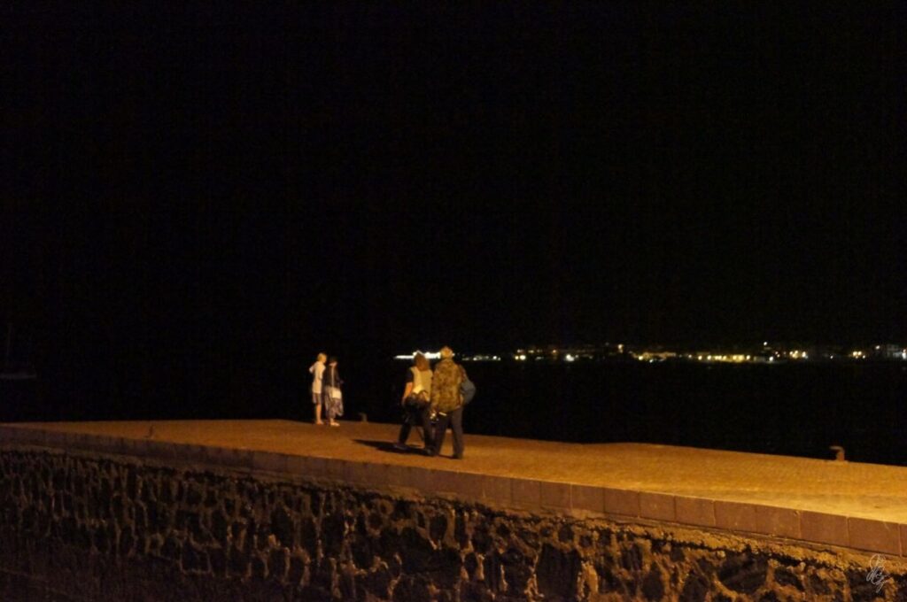 Corralejo at night