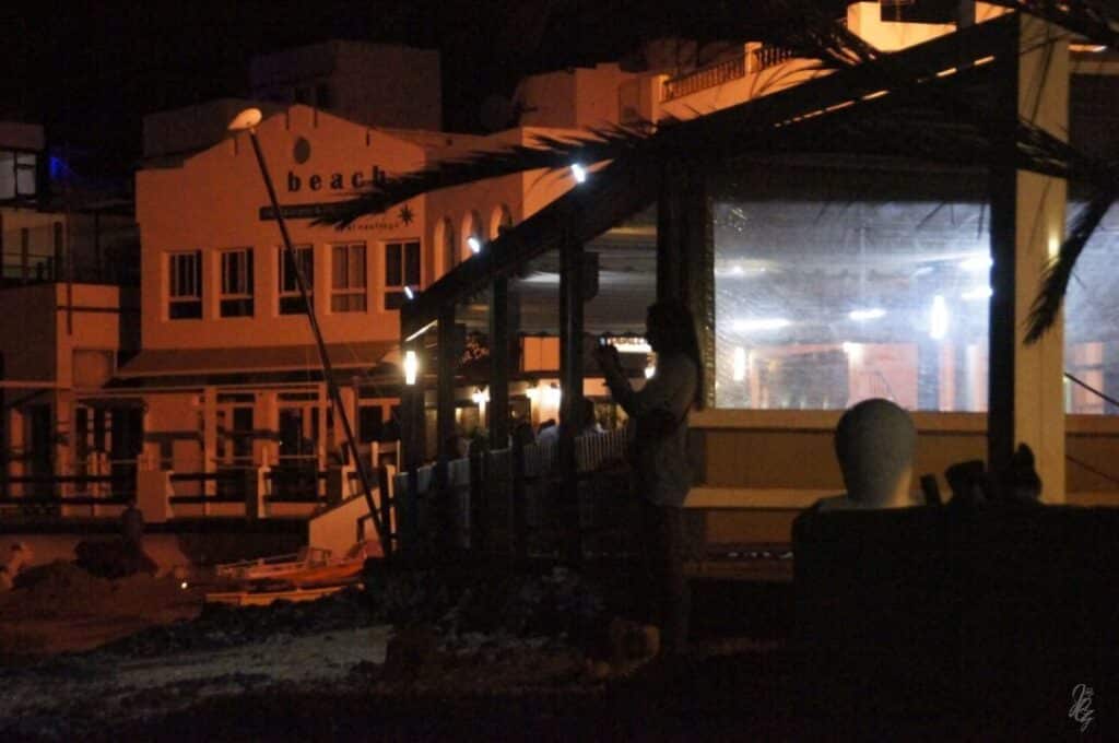 Corralejo at night