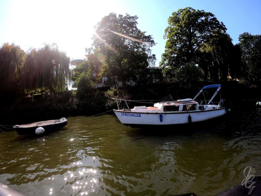 Boat the the Thamse in Richmond