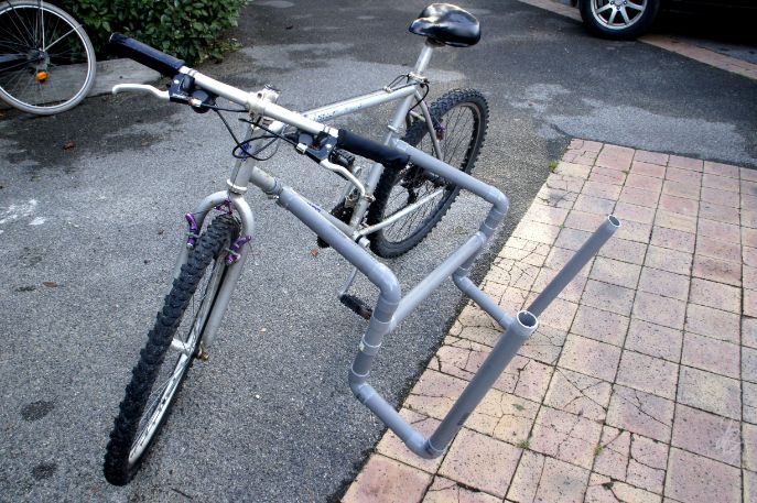 DIY Boardrack for a bike