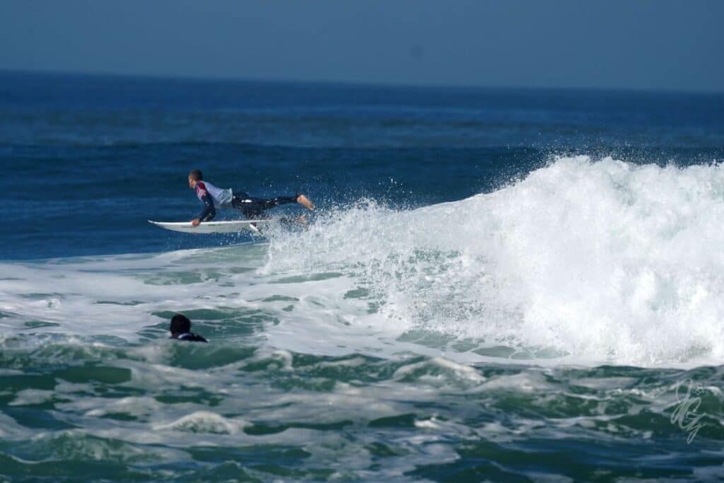 Surfer Ryan Callinan at the Quiksilver Pro France 2019