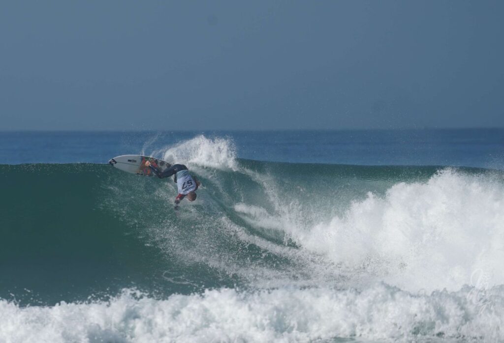 Surfer Ryan Callinan at the Quiksilver Pro France 2019