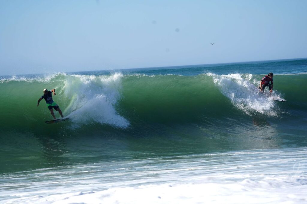 Surfer Leonardo Fioravanti at the Quiksilver Pro France 2019