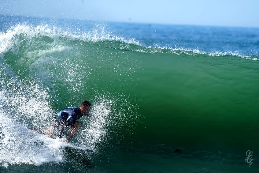 Surfer Jack Freestone at the Quiksilver Pro France 2019