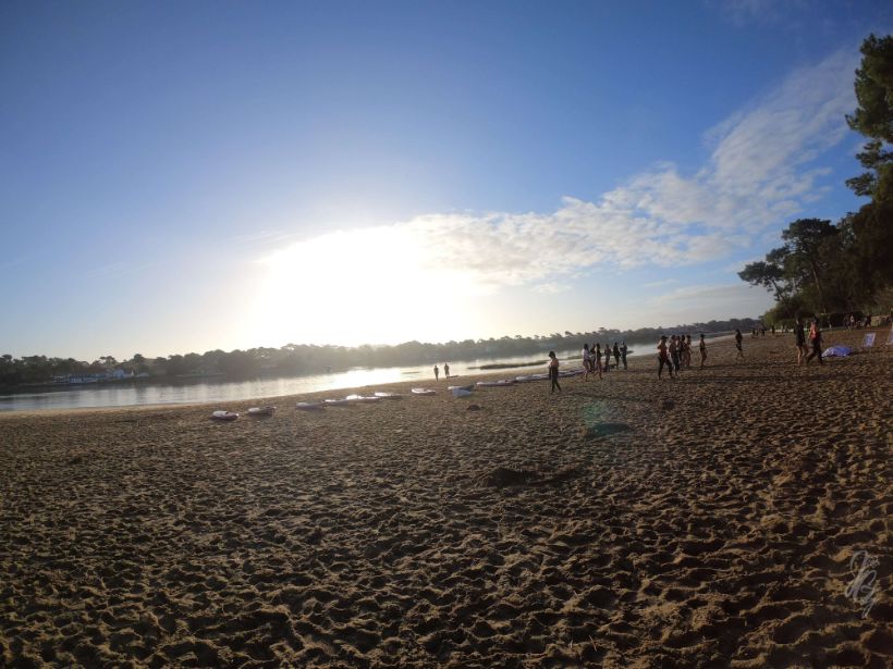 At the lake in Hossegor