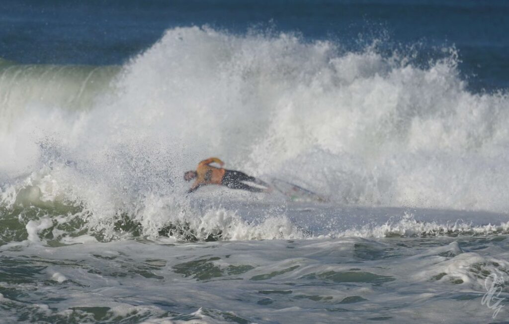 Surfer Gabriel Medina at the Quiksilver Pro France 2019