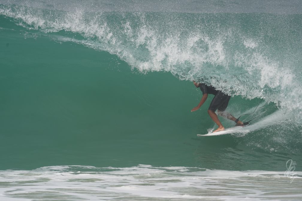 Surfer at the Quiksilver Pro France 2019