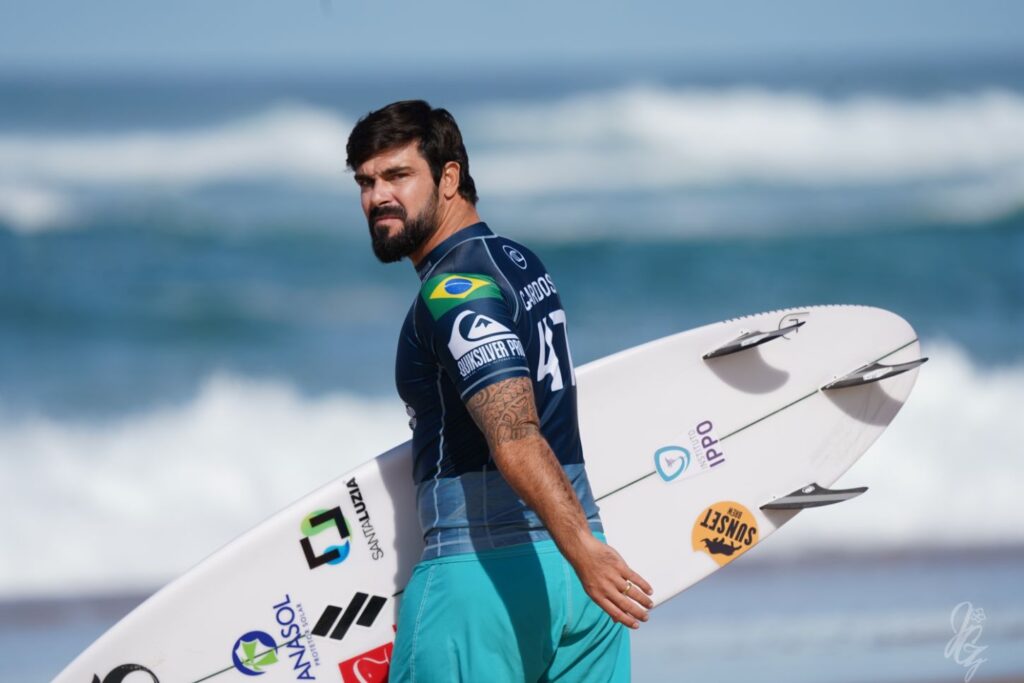 Surfer Willian Cardoso at the Quiksilver Pro 2019