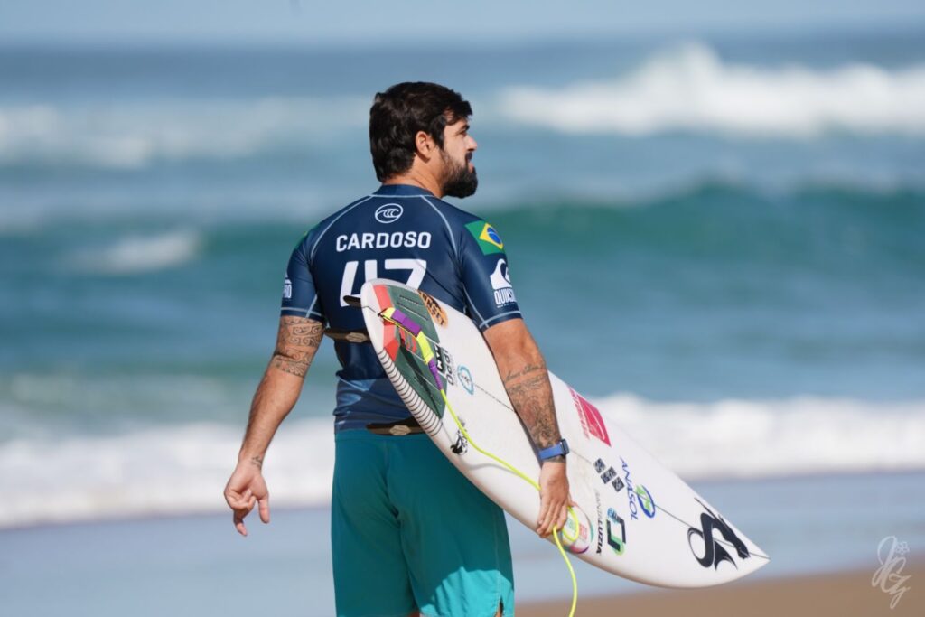 Surfer Willian Cardoso at the Quiksilver Pro 2019