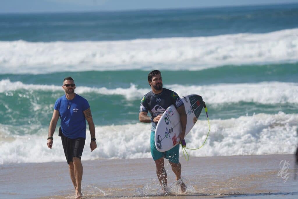 Surfer Willian Cardoso at the Quiksilver Pro 2019