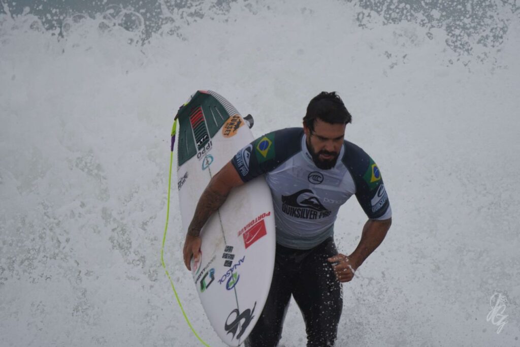 Surfer Willian Cardoso at the Quiksilver Pro France 2019