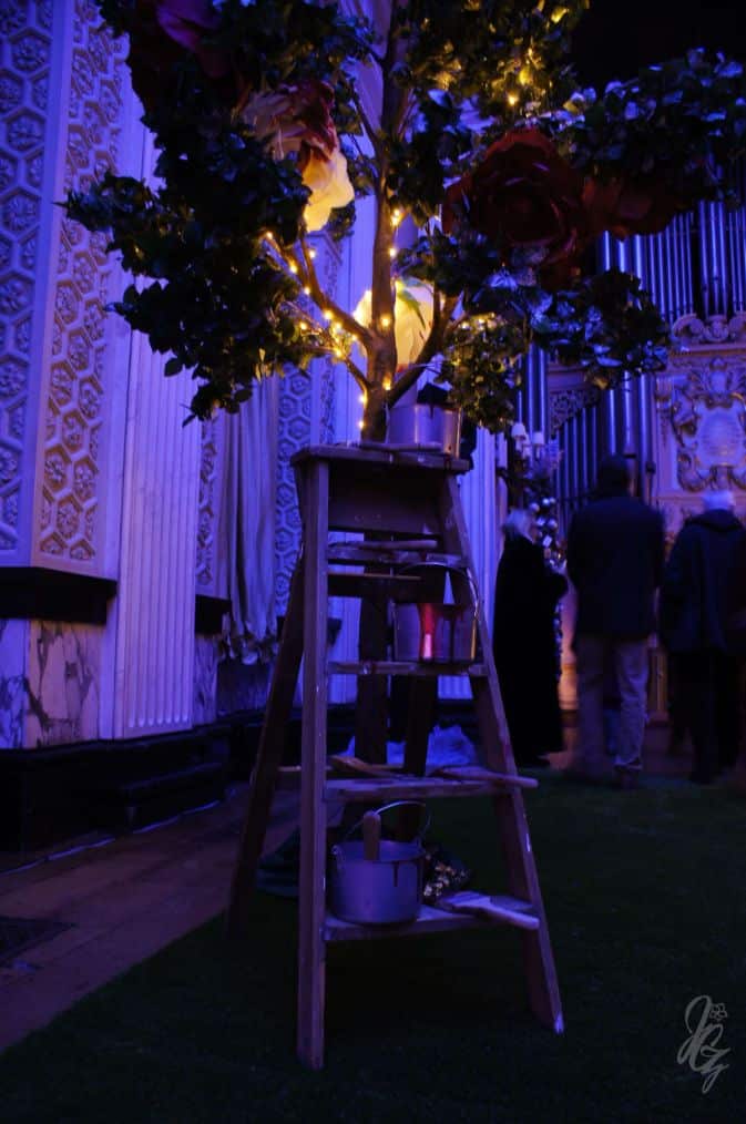 Alice in the Palace at Bleinheim Palace for Christmas