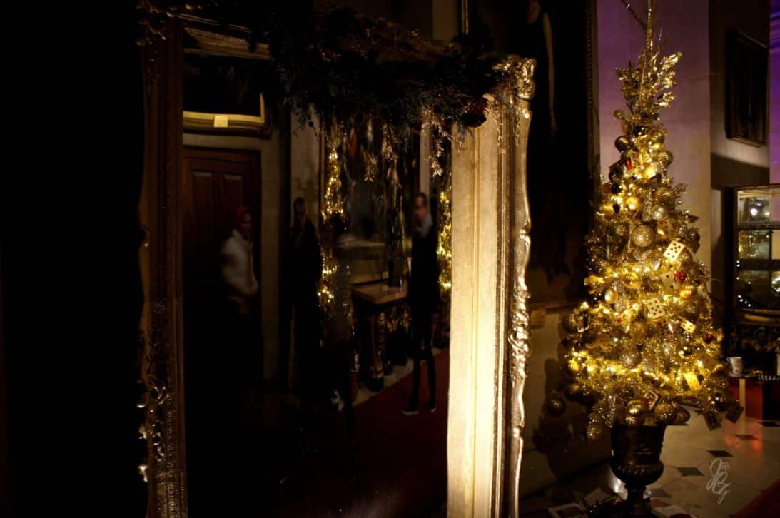 Alice in the Palace at Bleinheim Palace for Christmas