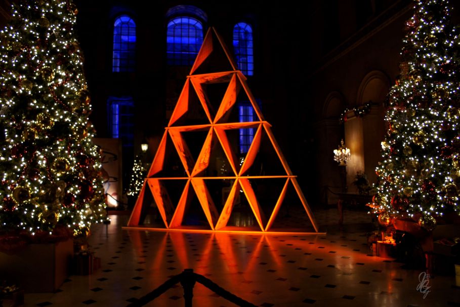 Alice in the Palace at Bleinheim Palace for Christmas
