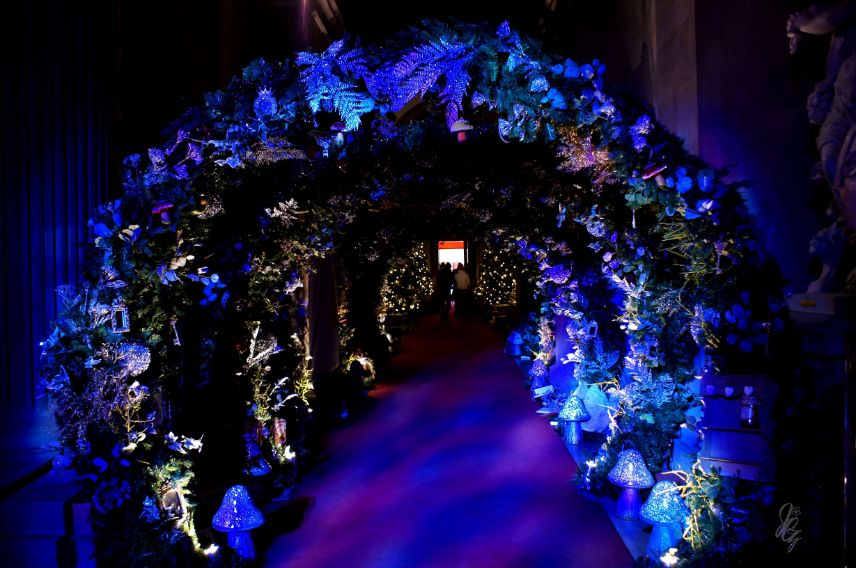 Alice in the Palace at Bleinheim Palace for Christmas