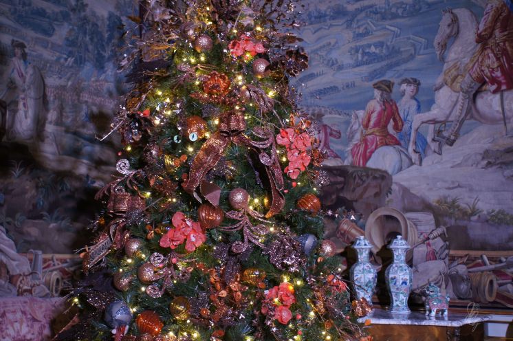 Alice in the Palace at Bleinheim Palace for Christmas