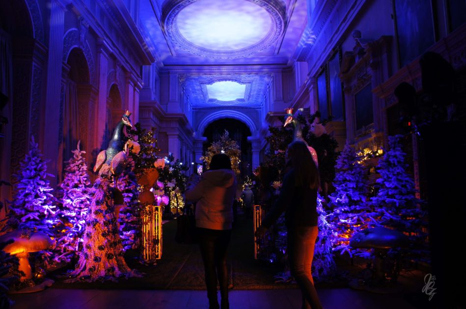Alice in the Palace at Bleinheim Palace for Christmas