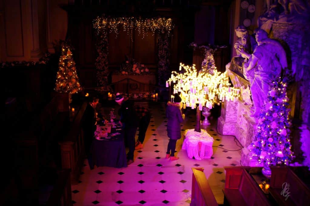 Alice in the Palace at Bleinheim Palace for Christmas