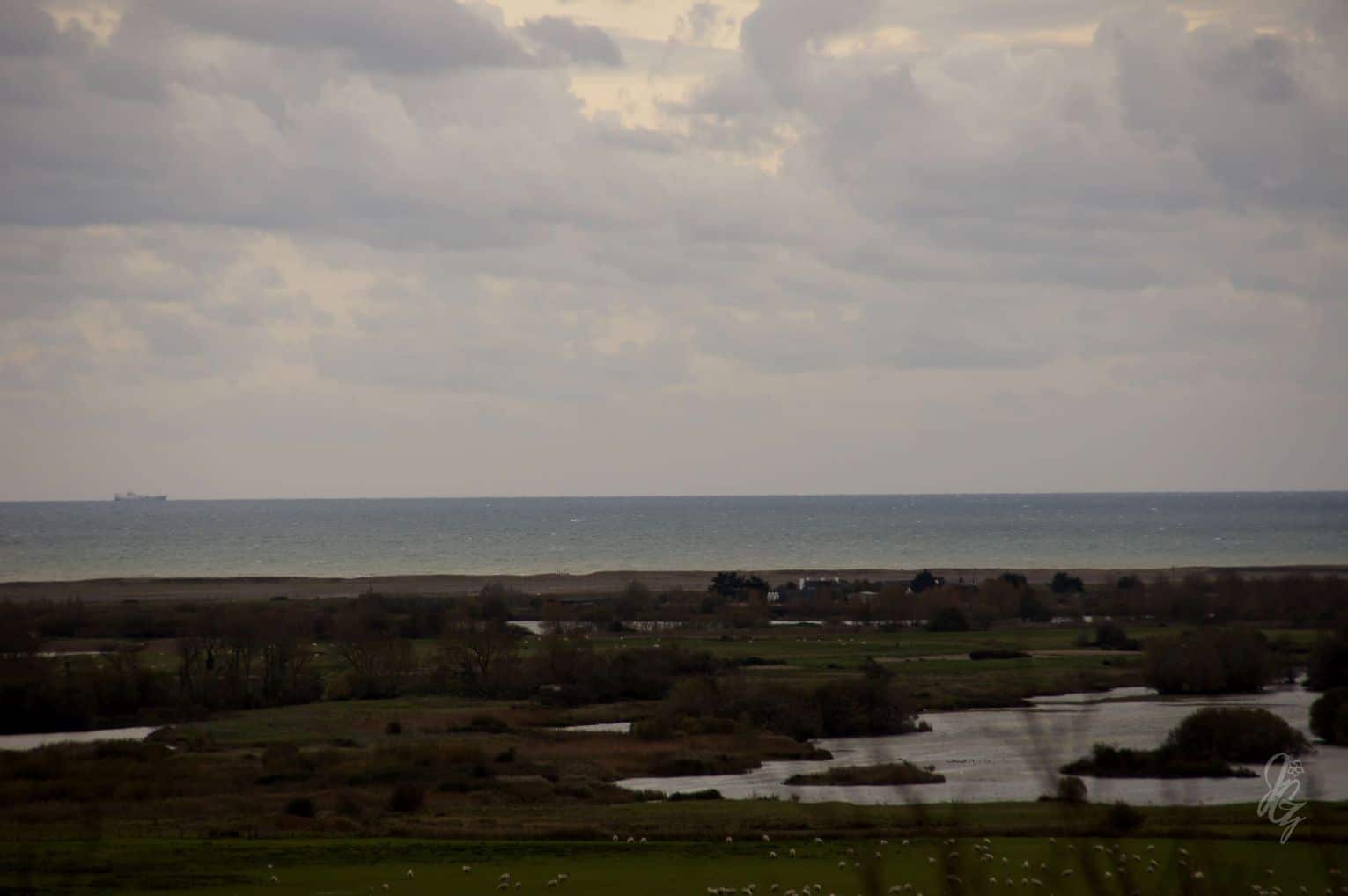 View over Rye from St. Mary's church belltower