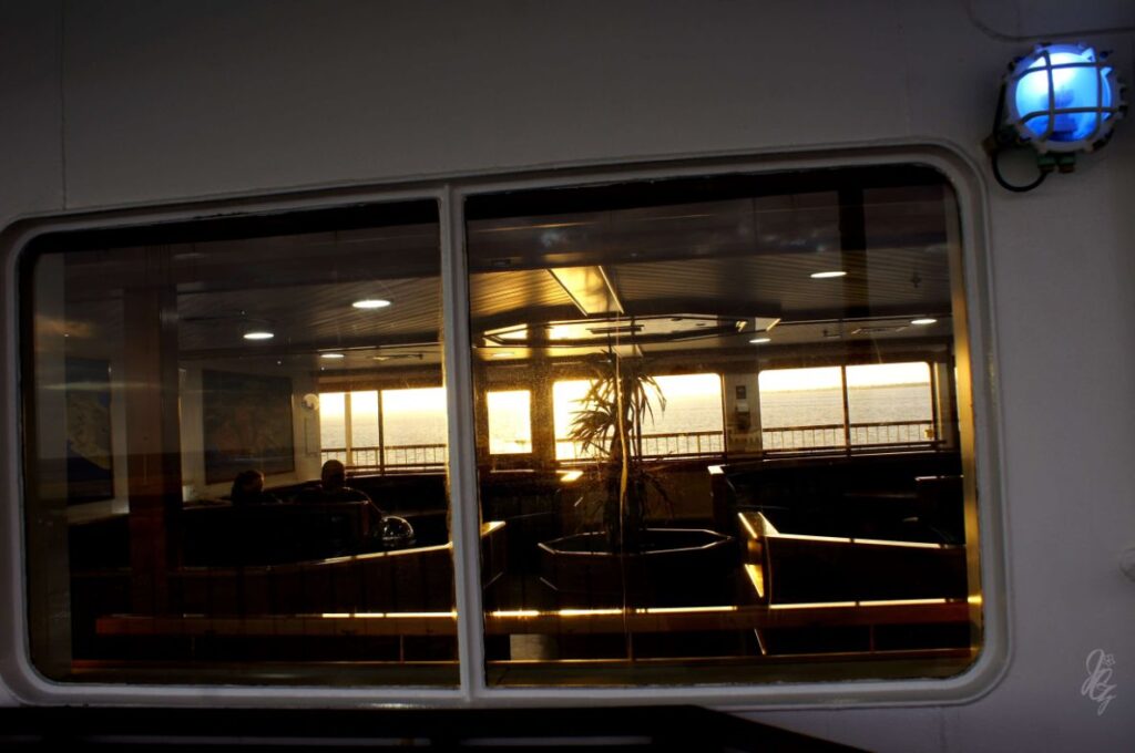 Sunrise from the Ferry to Lanzarote