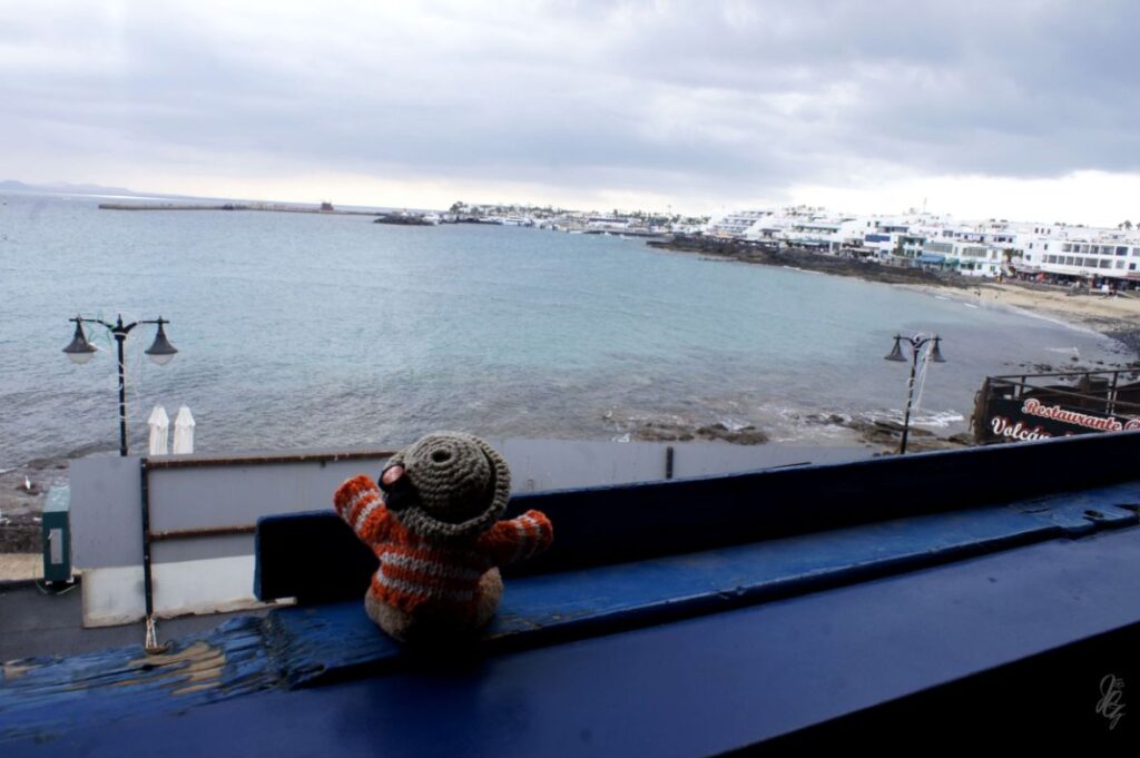 Charlie at Playa Blanca, Lanzarote