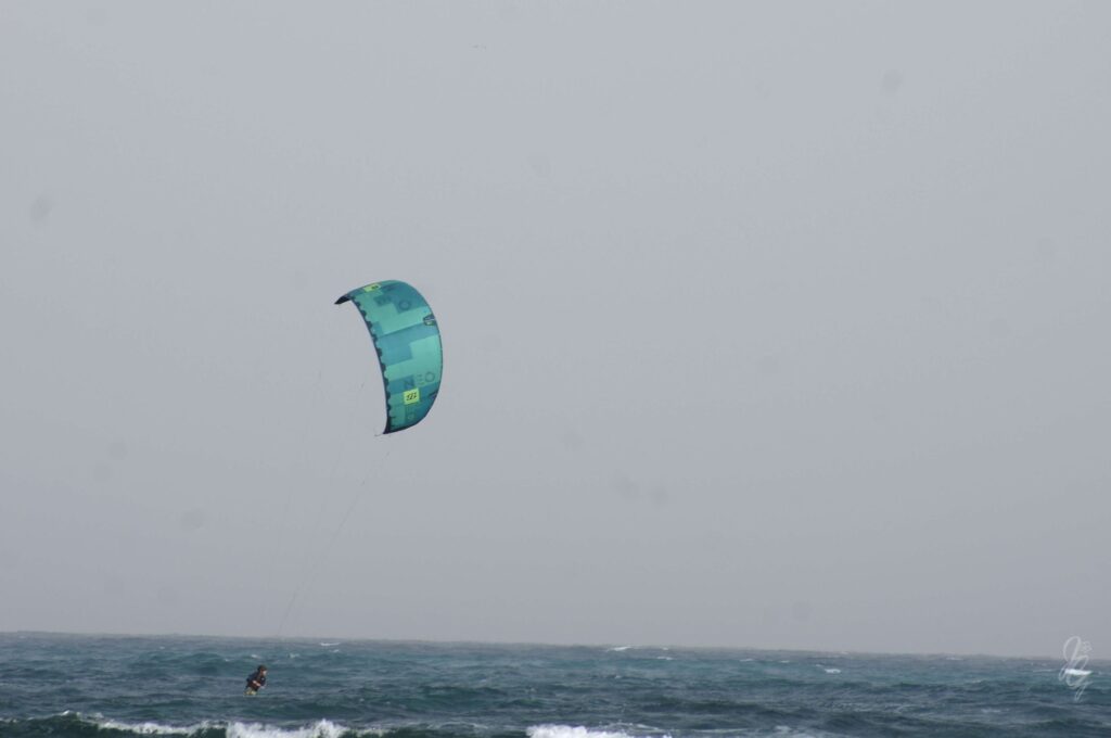 Kite surfers in Corralejo