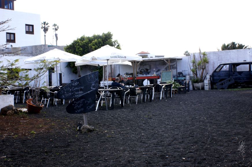Backyard bar in Teguise