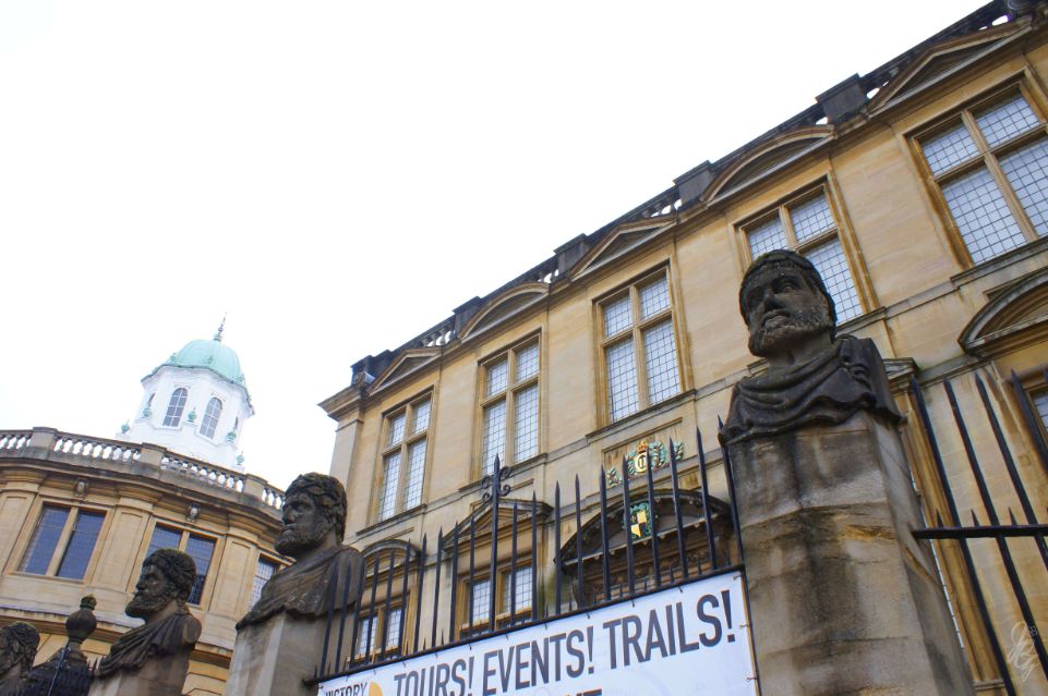 The Sheldonian and Science Museum in Oxford