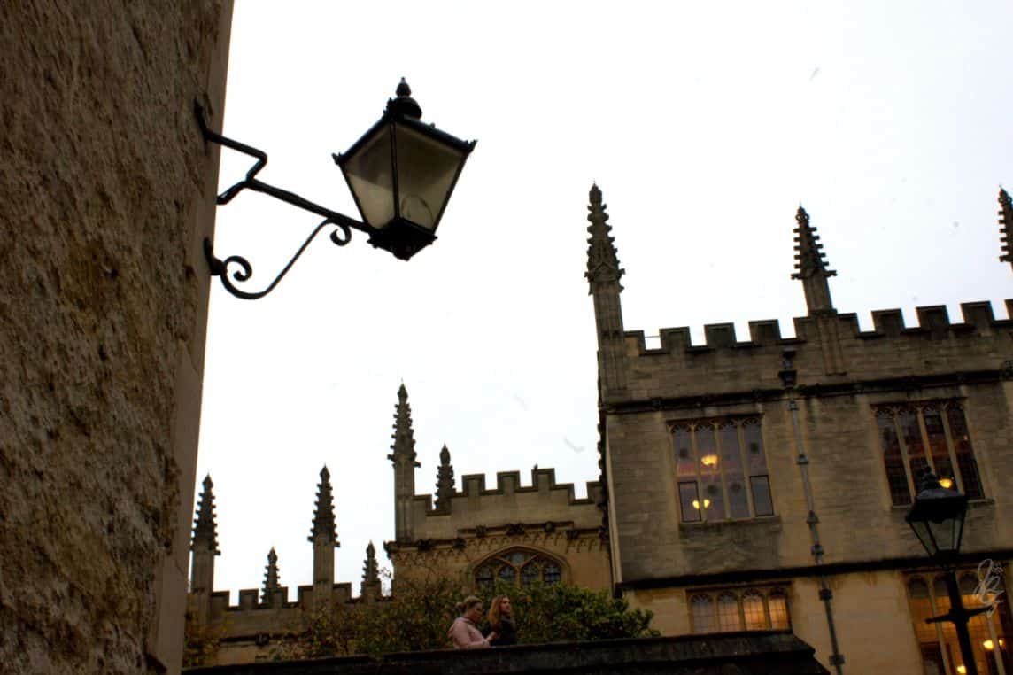 Buildings in Oxford with the typical spires