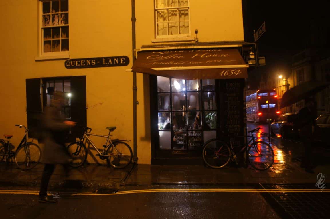 Queens Lane Coffee House in Oxford