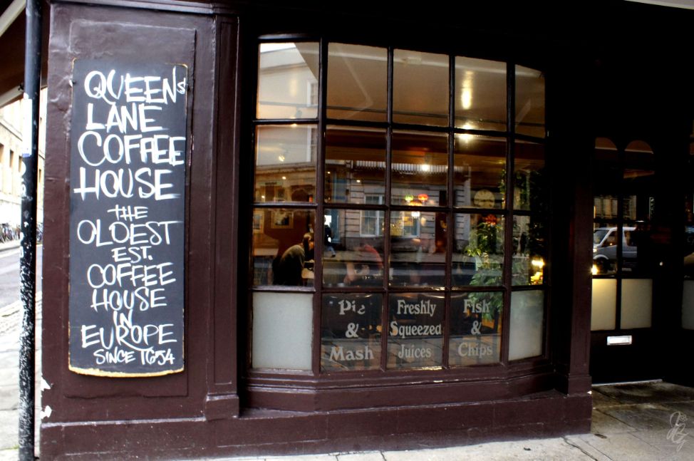 Queens Lane Coffee House in Oxford