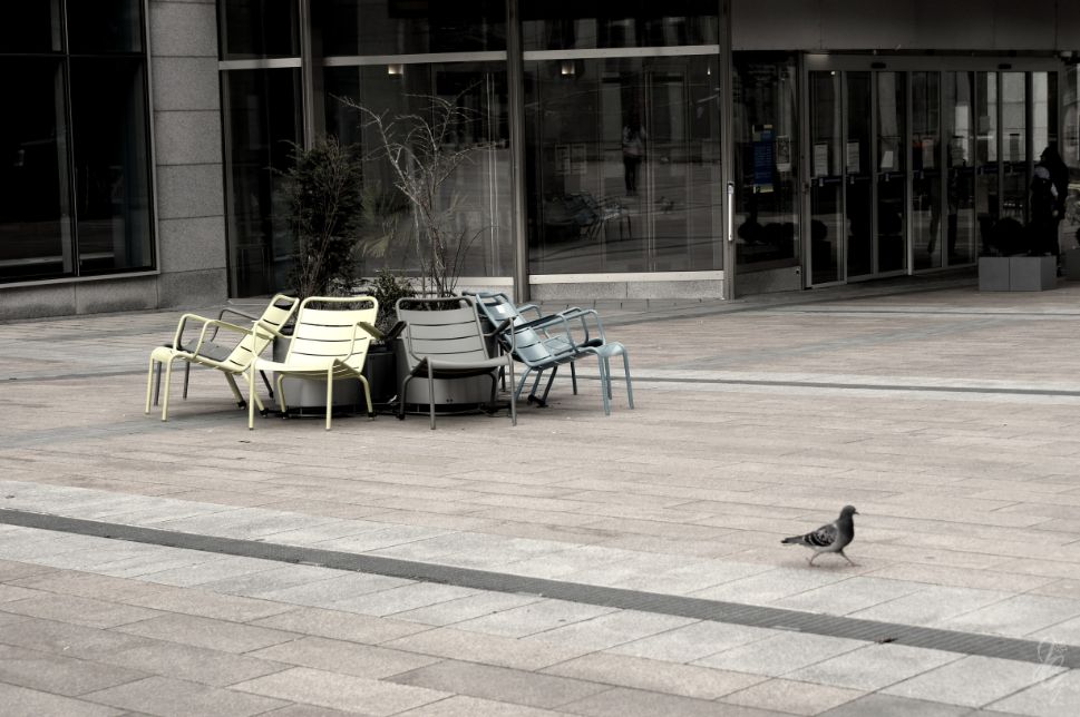 in front of the European Parliament in Brussels