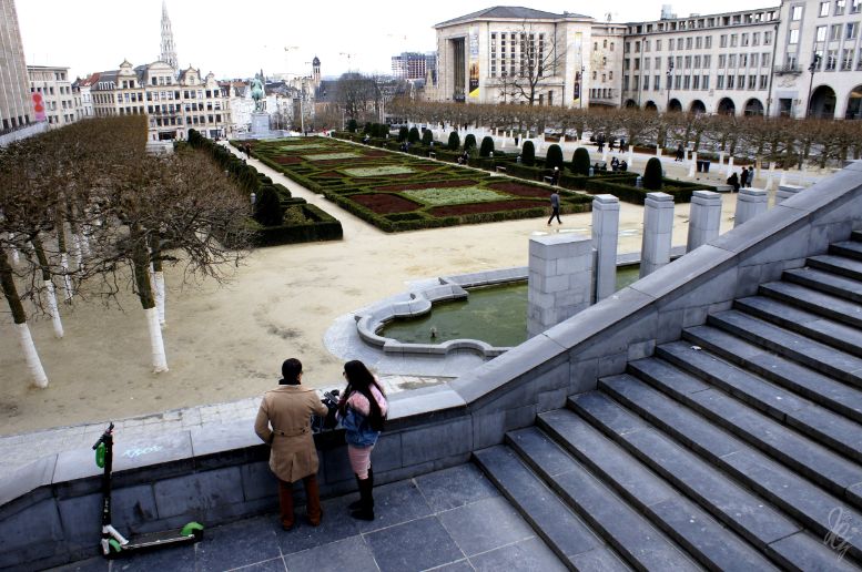 Mont des Arts in Brussels