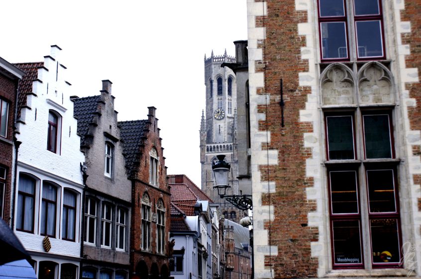 Houses in Bruges.
