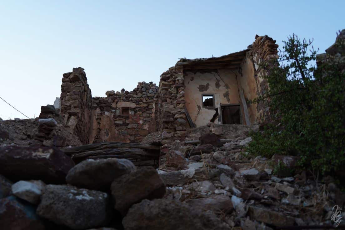 Ancient ruins in Kimolos