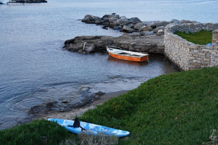 At the harbour in Loutra, Kythnos