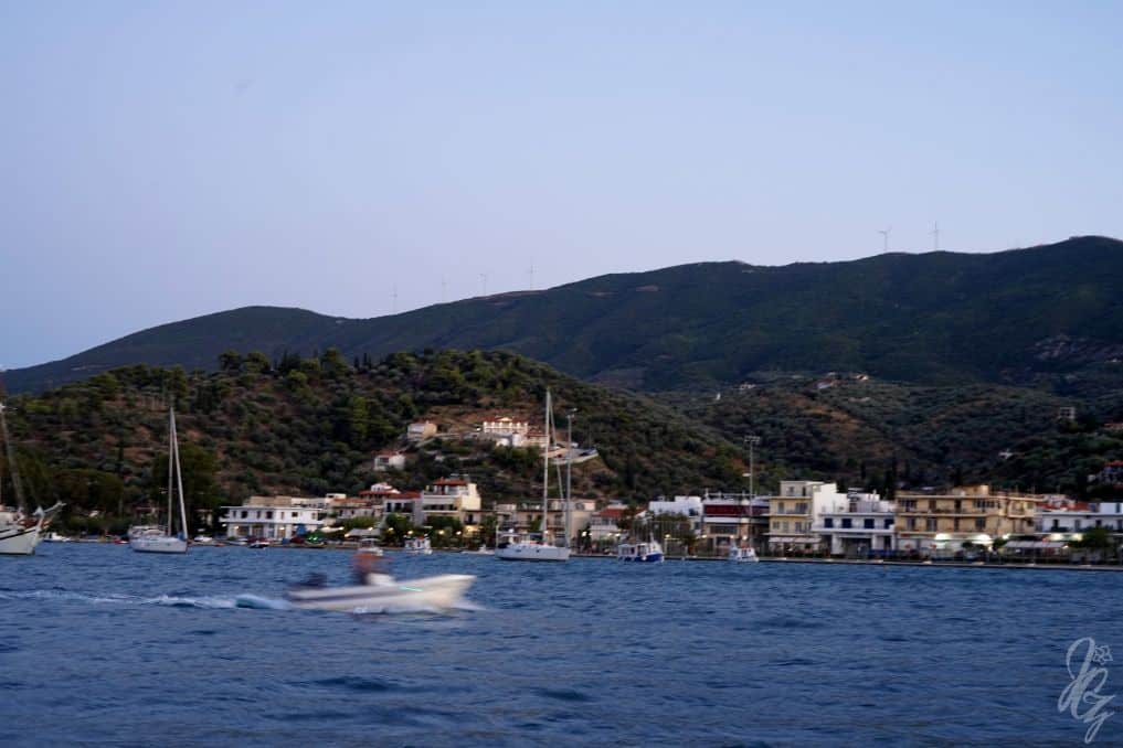 At the harbour in Poros