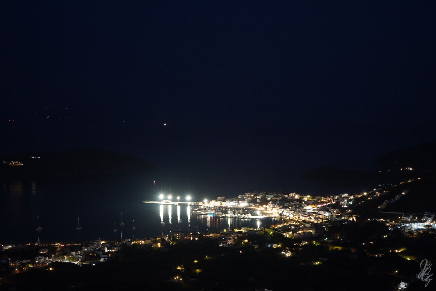 View over the bay at Serifos