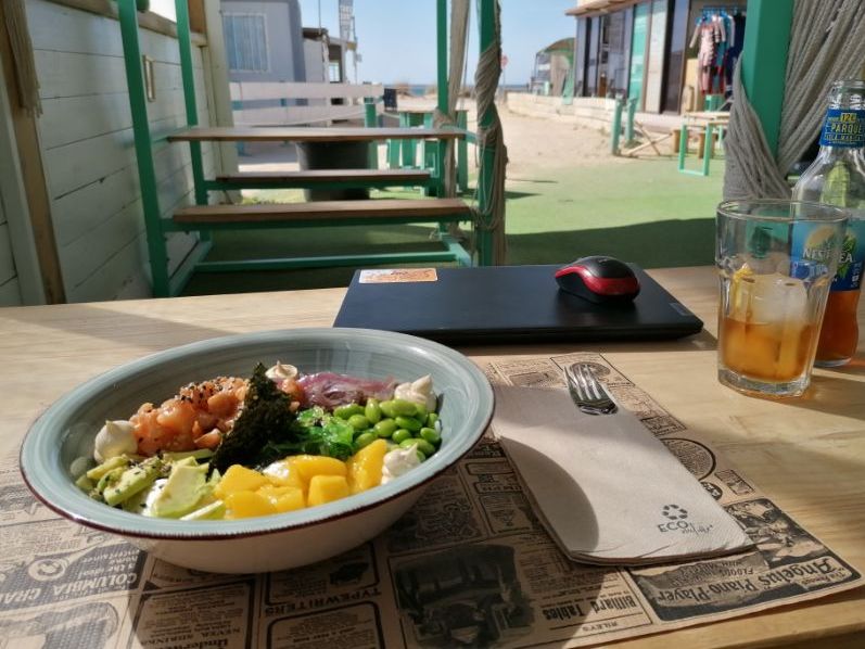 Poke Bowl at Canibal Royal in El Palmar