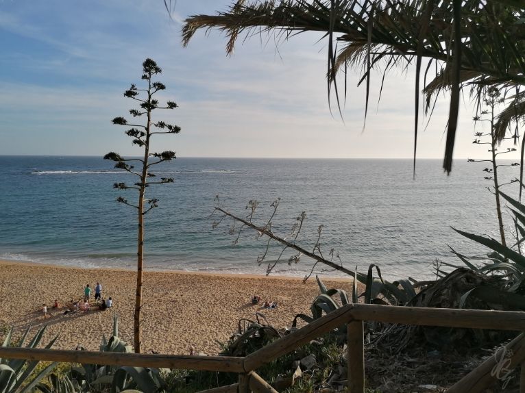 The beach in Caños de Meca
