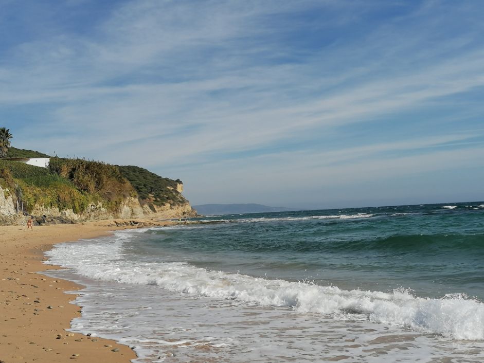 The beach in Caños de Meca