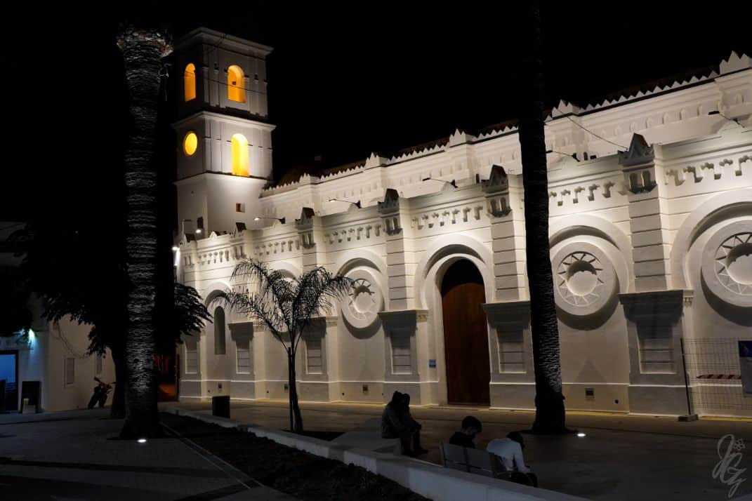 La Chanca in Conil de la Frontera at night