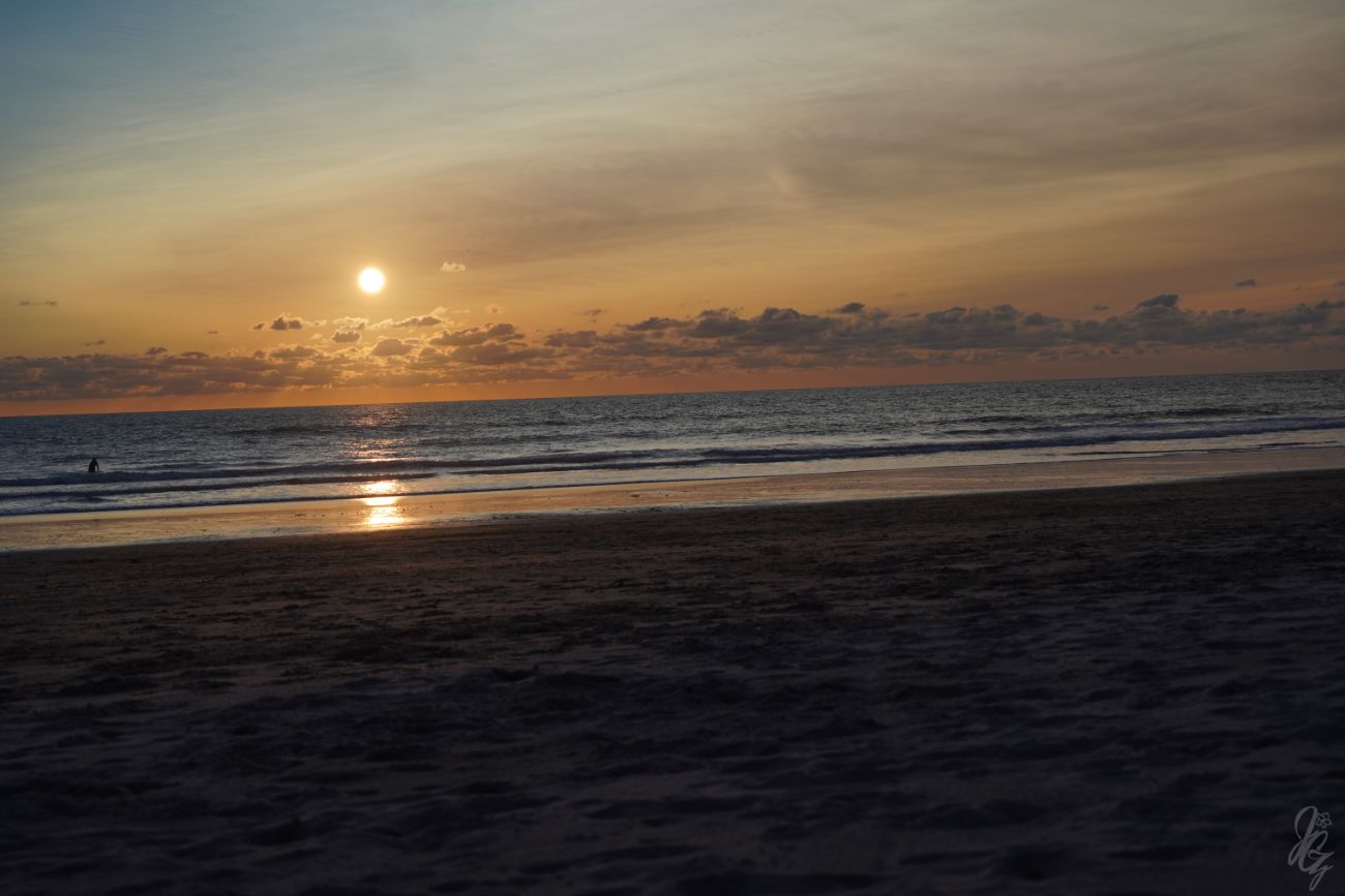 The beach in El Palmar