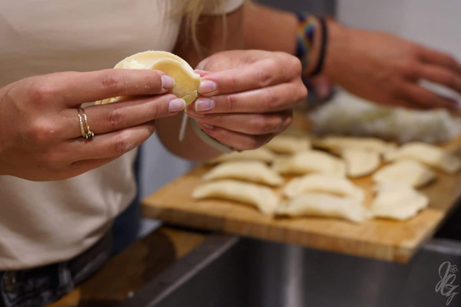 Making Pierogi