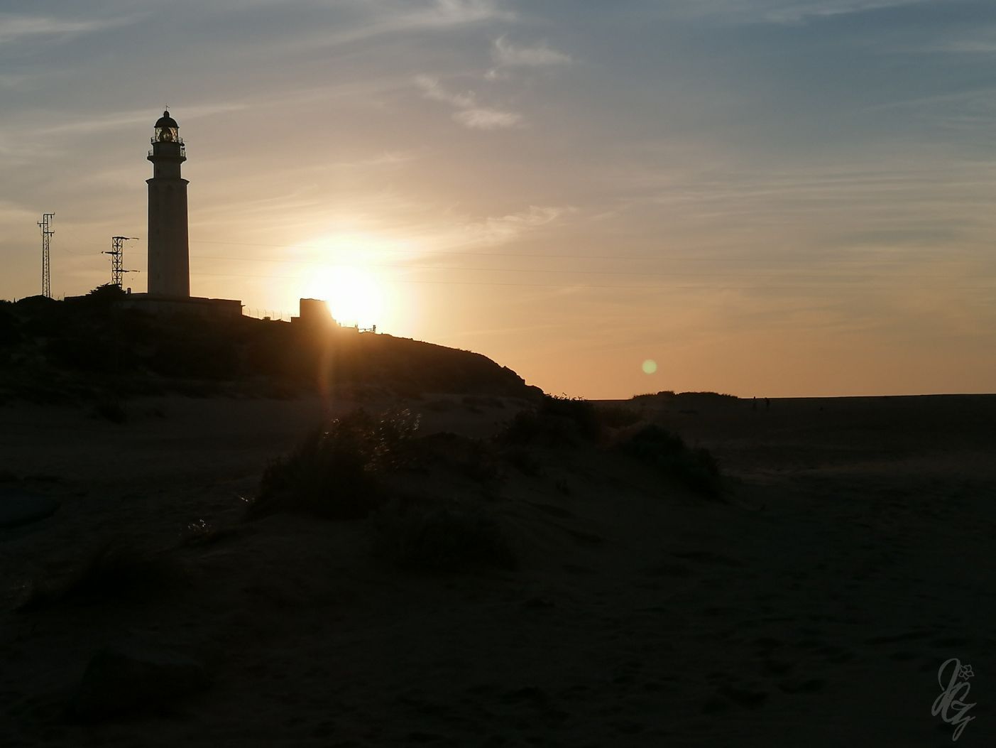 The Faro Trafalgar at Sunset