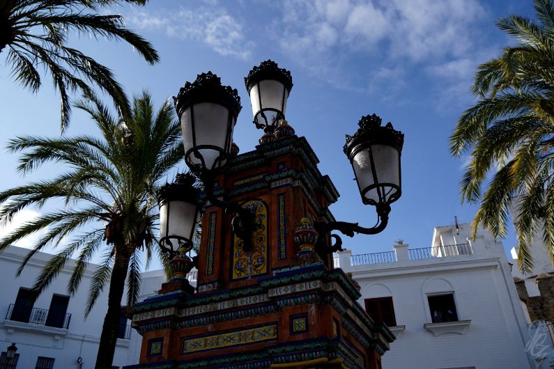 Fountain at the main square in Vejer de la Frontera