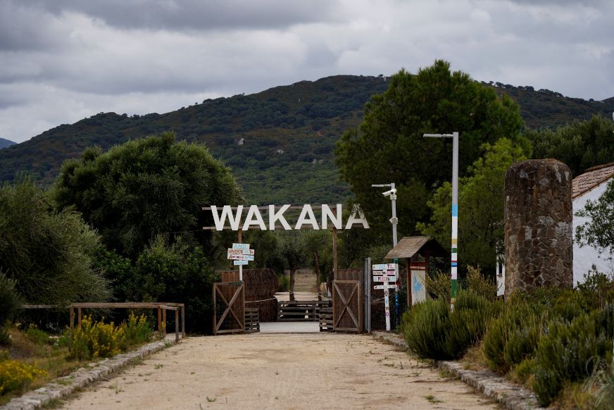 The entrance to Wakana