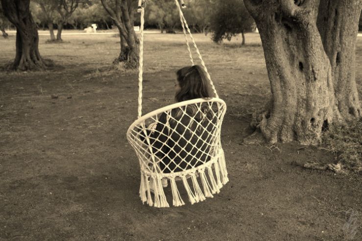 A swing for adults at Wakana