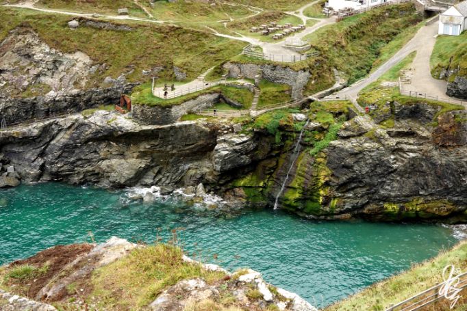 The Bridge at Tintagel Castle